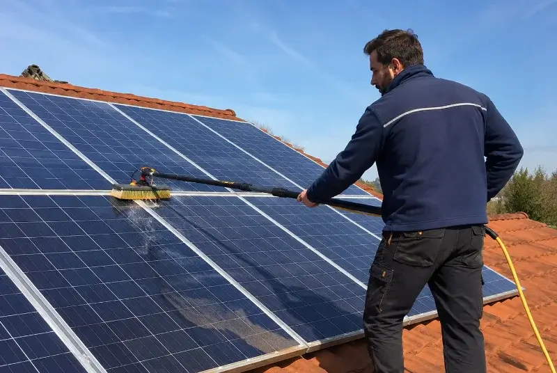 Nettoyage et entretien de panneaux solaires à Varacieux